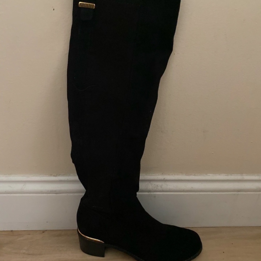 Guess Women’s Shire Over-The-Knee Suede Boots